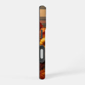 BRUIN SINAASAPPEL GEEL HERFST PLAID PATTERN & PUMP iPhone 16 HOESJE (Rechterkant)
