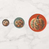 BRUIN & SINAASAPPEL GOUDEN GROENE HERFST PATCHWORK CONFETTI (Voorkanten)