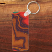 bruin sleutelhanger (Achterkant)