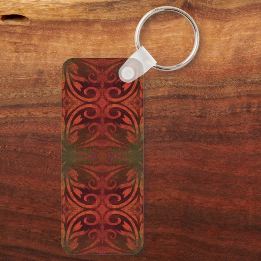 bruin sleutelhanger (Achterkant)