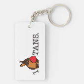 bruin sleutelhanger (achterkant)