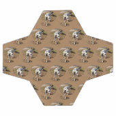 Bruin Spotty Dalmatian Voetbal (Enkel)