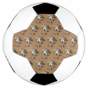 Bruin Spotty Dalmatian Voetbal
