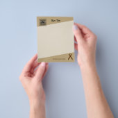Bruin Standaard Lint door Kenneth Yoncich Flyer (Hand)