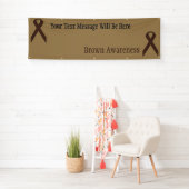 Bruin standaardlintje door Kenneth Yoncich Spandoek (Insitu)