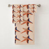 Bruin stervisstel bad handdoek (Insitu)