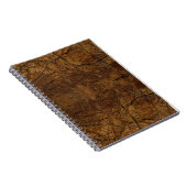 Bruin Stone Notitieboek (Rechterzijde)