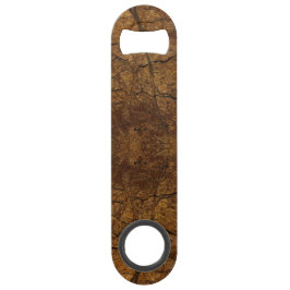 Bruin Stone Pattern Vaderdag Speed Flessenopener