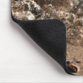 Bruin strand mousepad muismat (Hoek)