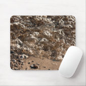 Bruin strand mousepad muismat (Met muis)