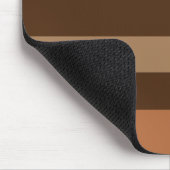 Bruin Stripes Modern Neutraal Aangepast Muismat (Hoek)