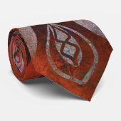 bruin stropdas (Opgerold)