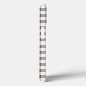 Bruin tafelkledipatroon Case-Mate iPhone case (Achterkant / Rechts)