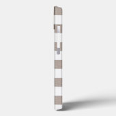Bruin tafelkleed patroon Case-Mate iPhone case (Achterkant / Links)