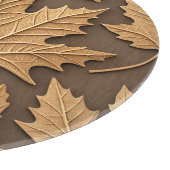 BRUIN & TAN HERFST HERFSTBLADEREN & EIKELS SNIJPLANK (Hoek)