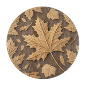 BRUIN & TAN HERFST HERFSTBLADEREN & EIKELS SNIJPLANK (Voorkant)