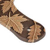 BRUIN & TAN HERFST HERFSTBLADEREN & EIKELS SNIJPLANK (Hoek)