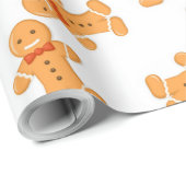 Bruin tandbrood op wit cadeaupapier (Rol Hoek)