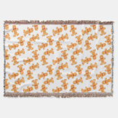 Bruin tandbrood op wit deken (Voorkant)