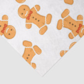 Bruin tandbrood op wit tissuepapier (Detail)