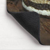 Bruin tapijt Python Muismat (Hoek)