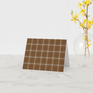 Bruin Tartan Kaart