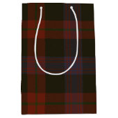 Bruin Tartan Medium Cadeauzakje (Voorkant)