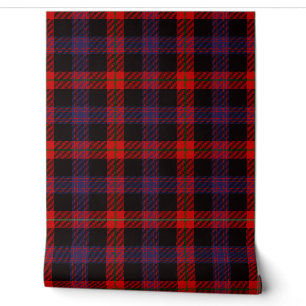 Bruin Tartan Plaid Schotse Clan Behang