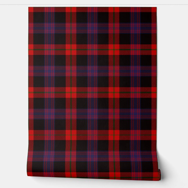 Bruin Tartan Plaid Schotse Clan Behang (Afrollen)