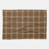 Bruin Tartan Theedoek (Horizontaal)
