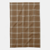 Bruin Tartan Theedoek (Verticaal)