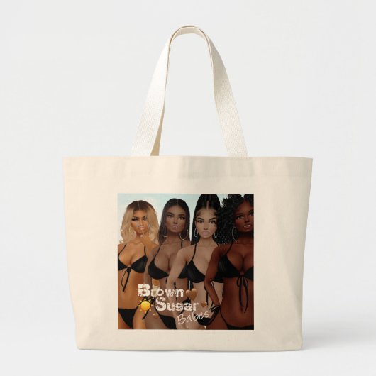 Bruin Tas van Babes Beach 1 (Voorkant)