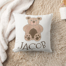 Bruin Teddy Bear Plush Gedetailleerd Dierlijk Gepe Kussen