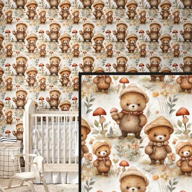 Bruin Teddy Beer Vrienden Behang (Creator heeft geüpload)