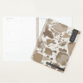 Bruin Terrazzo nieuwjaar Planner (Display)