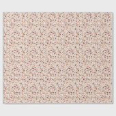 Bruin terrazzo: , trendy motief. cadeaupapier (Vlak)