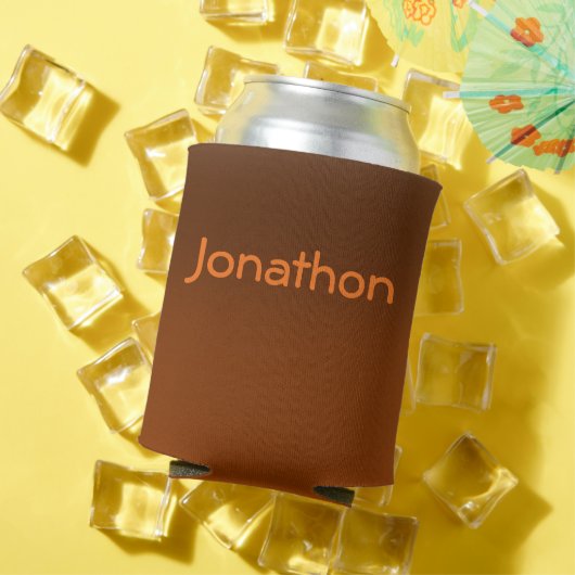 Bruin tot Sinaasappel Vervagen Blikjeskoeler (Insitu Zomer)