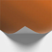 Bruin tot Sinaasappel Vervagen Cadeaupapier (Hoek)