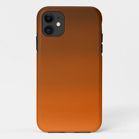 Bruin tot Sinaasappel Vervagen Case-Mate iPhone Case (Achterkant)