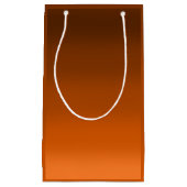 Bruin tot Sinaasappel Vervagen Klein Cadeauzakje (Voorkant)