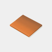 Bruin tot Sinaasappel Vervagen Post-it® Notes (Schuin)