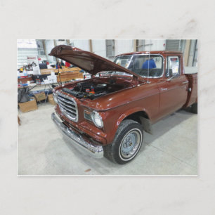 Bruin Truck 1 Briefkaart