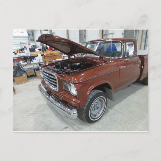 Bruin Truck 1 Briefkaart (Voorkant)