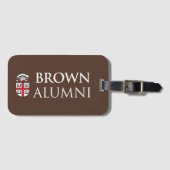 Bruin Universiteit Alumni Bagagelabel (Voorkant (horizontaal))