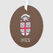 Bruin Universiteit Alumni Ornament (voorkant)