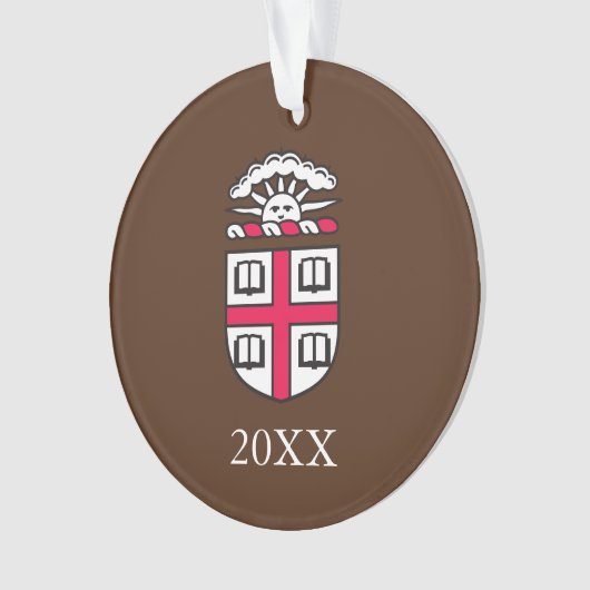 Bruin Universiteit Alumni Ornament (voorkant)