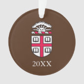 Bruin Universiteit Alumni Ornament (voorkant)