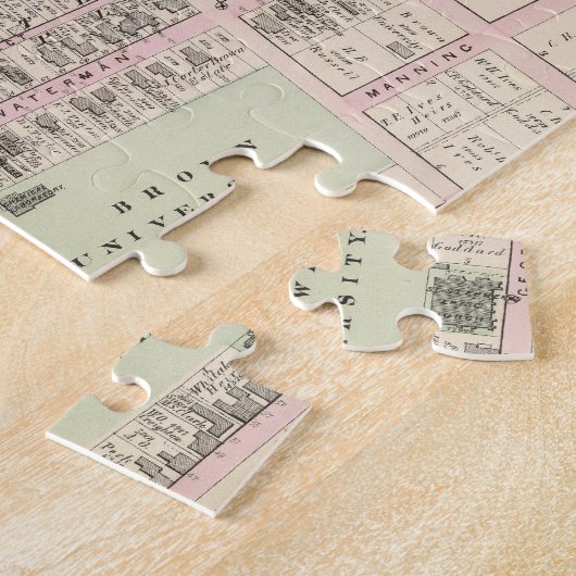 Bruin Universiteit Legpuzzel (Zijkant)