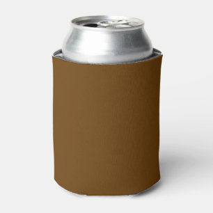Bruin (vaste kleur)  blikjeskoeler
