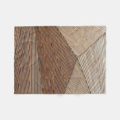 Bruin veld fleece deken (Voorkant (Horizontaal))